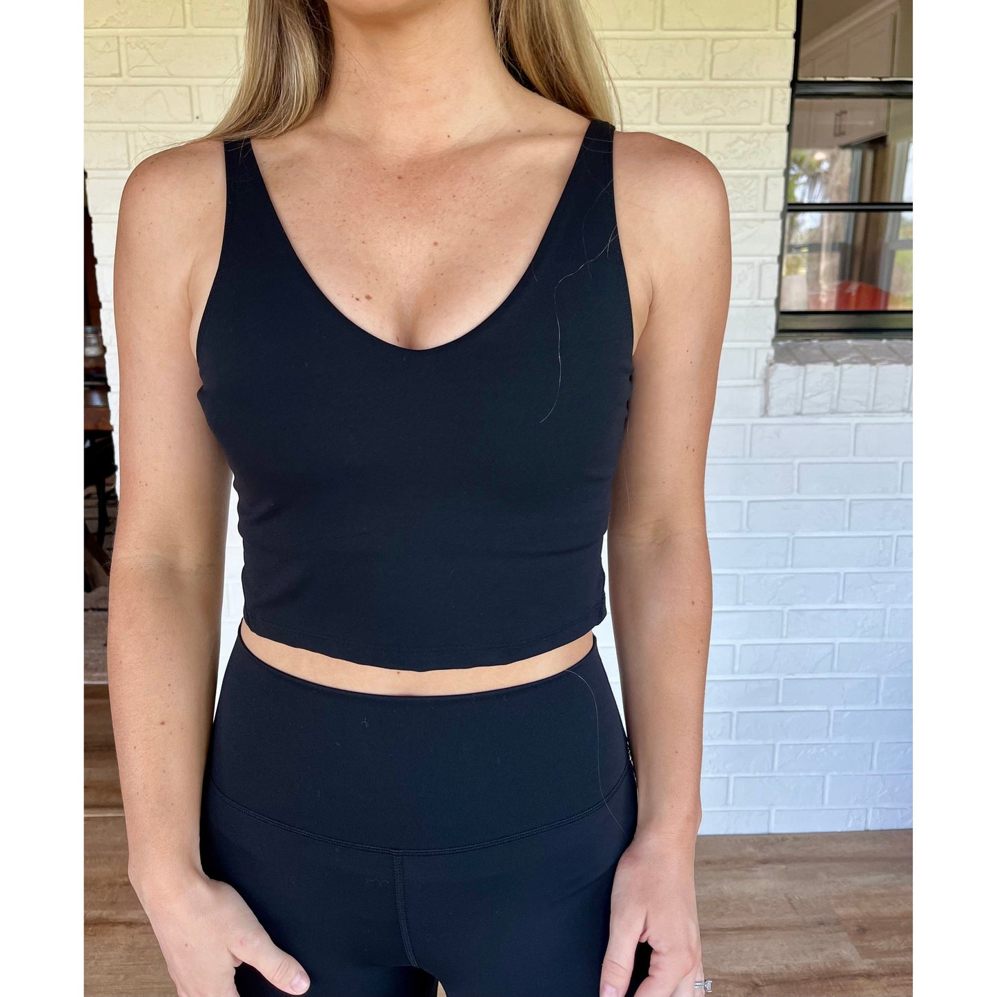 Aligned Crop Tank