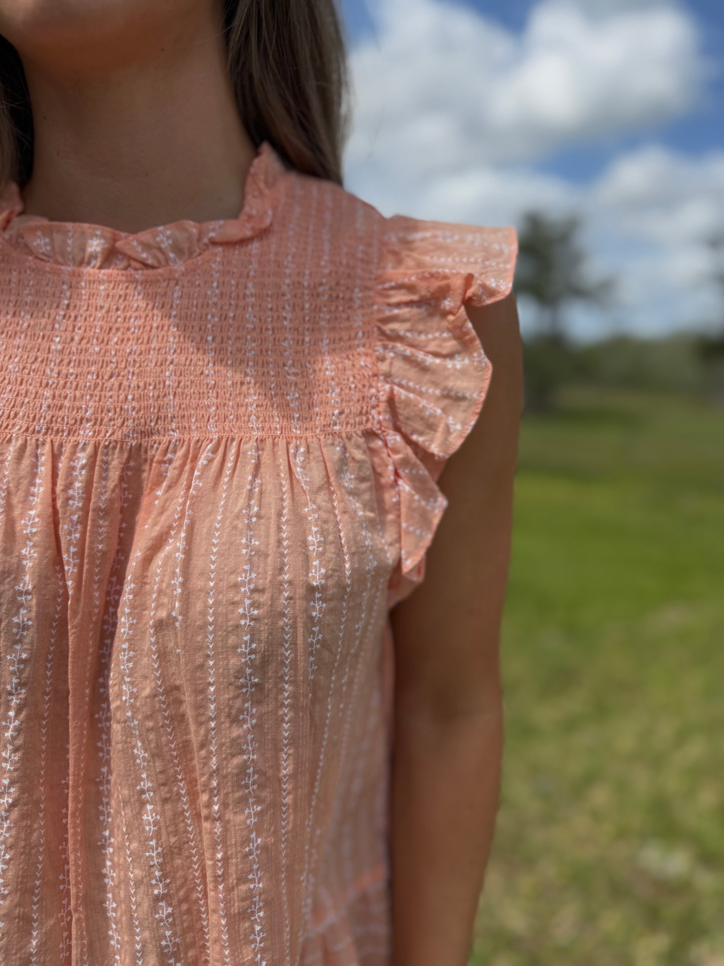 Peachy Blouse