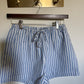 Stripe Drawstring Shorts