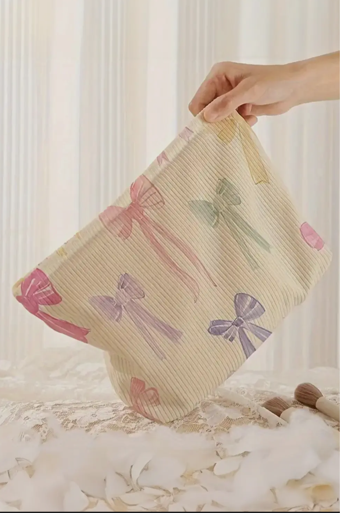 Bow Cosmetic Bag