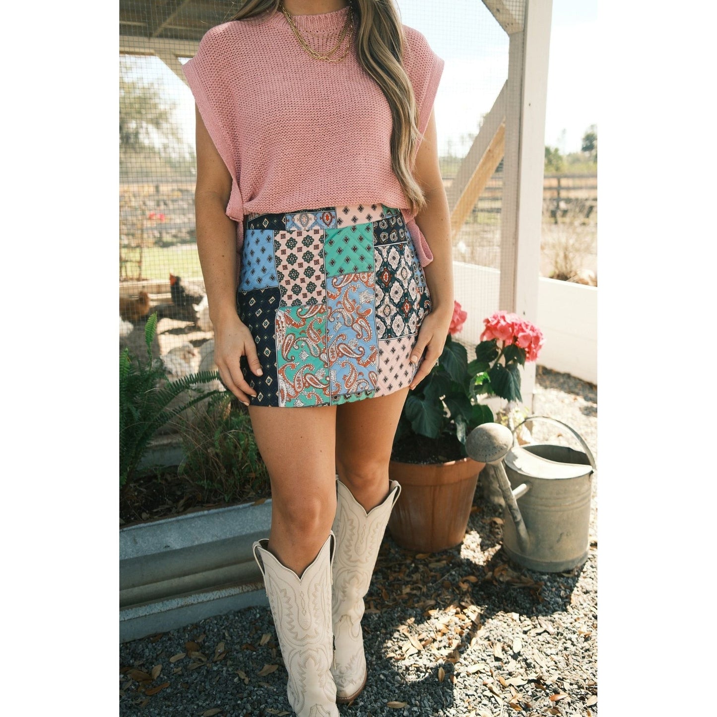 Patches Skort